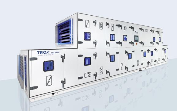 X-CUBE The TROX system concept implemented LABCONTROL More and more X-CUBE air handling units are provided with TROX X-CUBE control, offering new options with regard to energy efficiency and trades.