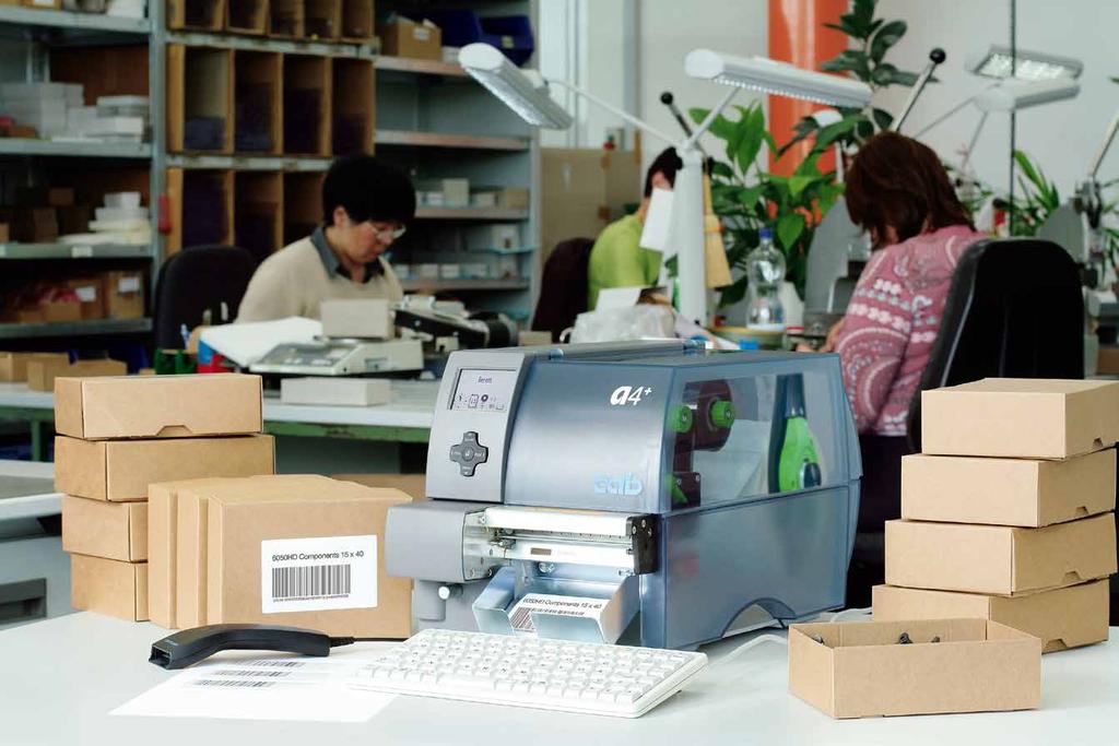 Industrial label printers Professional industrial cab label printers are used in a wide variety of applications.