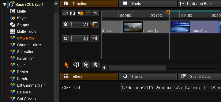 If a LUT has been imported into the Base Layer via an EDL this will also be included in the LUT export.
