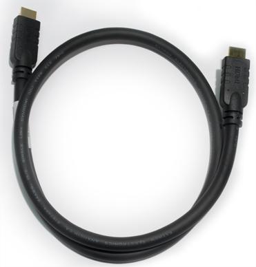 HDMI to HDMI cable: Use to connect a laptop with a HDMI