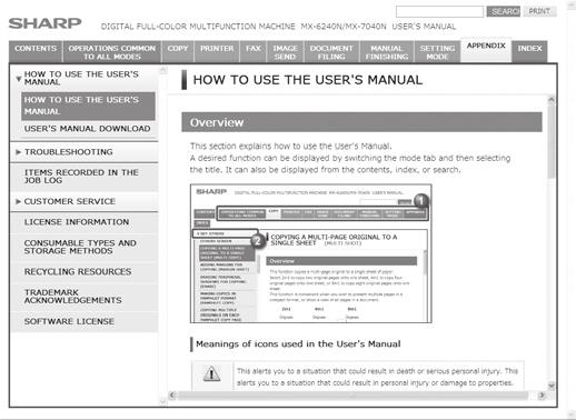 OPERATION MANUALS AND HOW TO USE THEM Quick Start Guide (this document) Features important safety notes, names of parts and components, information about the power-on procedure, operation overviews,