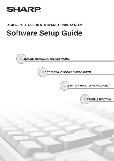 User's Manual (PC) Can be downloaded from the machine to a computer and viewed.