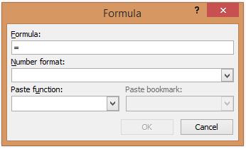 in numerical form). To use formulas, you need to know how cells are notated. Columns are notated by letters (A,B,C and so on), while rows are notated by numbers (1,2,3 and so on).