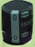 electrolyte-capacitor from PCBA