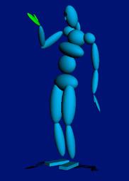 Forward Kinematics Describes the positions of the body parts as a function of the