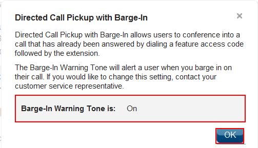 Configure Calling Line ID for Outgoing Calls 1. Select the On radio button at the right of Line ID Blocking. 2. Click the Save button.
