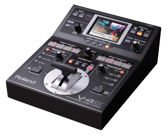 V-4EX 4-Channel Digital Video Mixer with Effects The Roland V-4EX advances the industry-standard Roland V-4 four channel video mixer by incorporating HDMI inputs/outputs, USB streaming, HDCP support,
