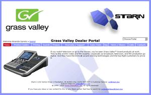 Visit the Grass Valley Portal http://grassvalley.starin.