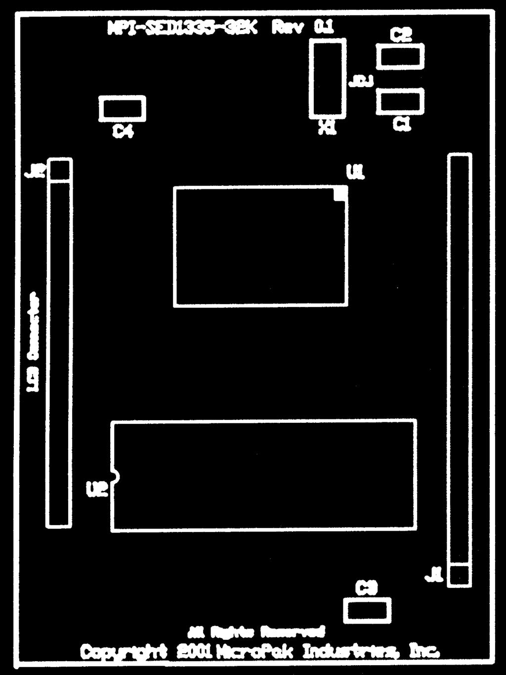 Application Manual Chapter 1. Printed Circuit Board The LCD controller is a small (3.0x2.