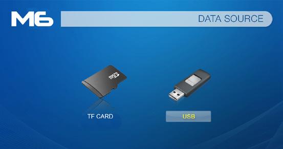 USB Drive Cont. Media Player menu In the main menu select the type of file you wish to play.
