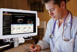 data. UPS Battery The PCAP touch helps nurses operate the devices like using