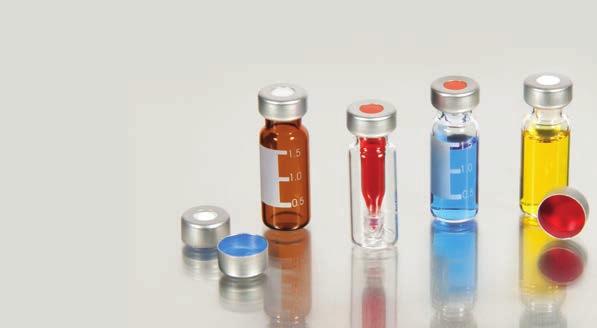 2ml clear glass with write-on label 10 x 100 VC1102-AL Vial, crimp top, 2ml amber glass with write-on label 10 x 100 Crimp seals, 11mm, aluminium Part No.