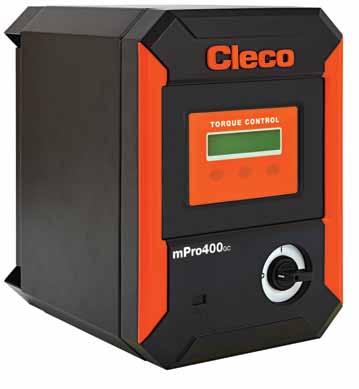 Cleco mpro400gc-e Global Controller Torque Control Torque Control mpro400gc-e Global Controller Single channel Economical Remote programming Local storage of 5,000 cycles LAN capable Input Voltage: