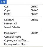 [Rename] Changes the name of a selected picture file or folder. [Properties] Displays the information of a picture or folder being selected. ( 86) [Exit] Exits PHOTOfunSTUDIO.