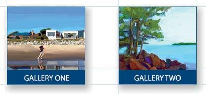 1 Click the Create A New Group button ( ) at the bottom of the Layers panel. Name the group Gallery 2.
