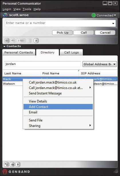 Step 5 Using your PC Client: Other features As well as being able to make and receive calls via the PC Client, it also gives you access to many other features straight from your desktop.