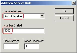 In the Fluency Administration Tools Configuration / ACD / Service Rules window that appears, right click the Setup Service Rules pane and select Insert Row.