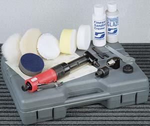 , Right Angle Buffer/Spot Sander Kit Kit includes 18055 tool, 3" backup pad, woll,