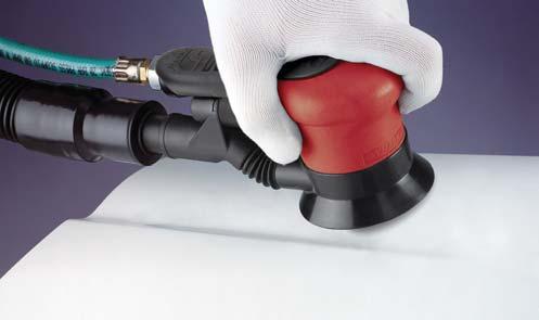 50617) Central Vacuum Includes hook-face premium urethane sanding pad.