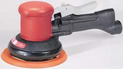 50617) 10722 Uses exhaust air to create a vacuum at the sanding surface Pad Diameter 3/8" Orbit 3/16" Orbit 5" (127 mm) 10731 10712