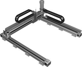 Key features At a glance A 2D planar surface gantry (YXCF) is an assembly of several axis modules (EHM ) to produce a movement in 2D space.