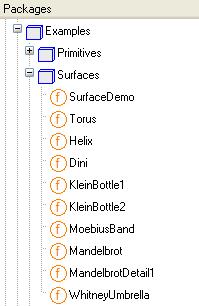 surfaceDemo runs all test cases.