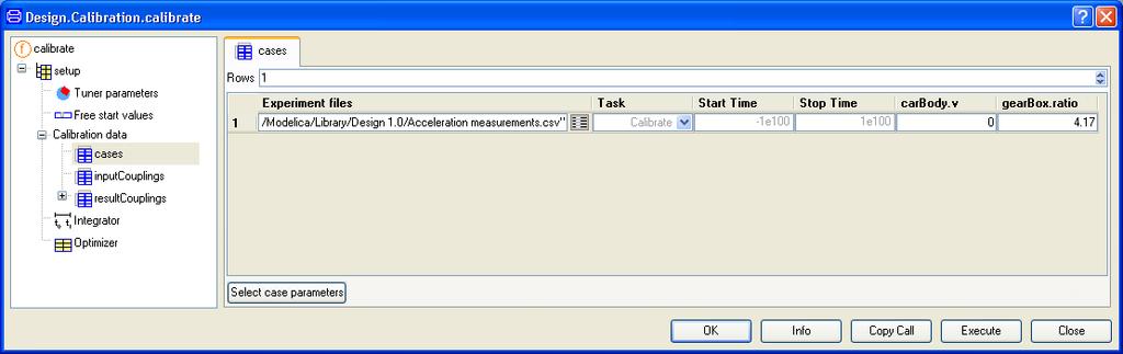 An advanced user can replace the calibration data input with a routine accessing data in different formats, without having to change the underlying calibration routines.