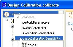 Now select the command Commands > Calibration with validation.