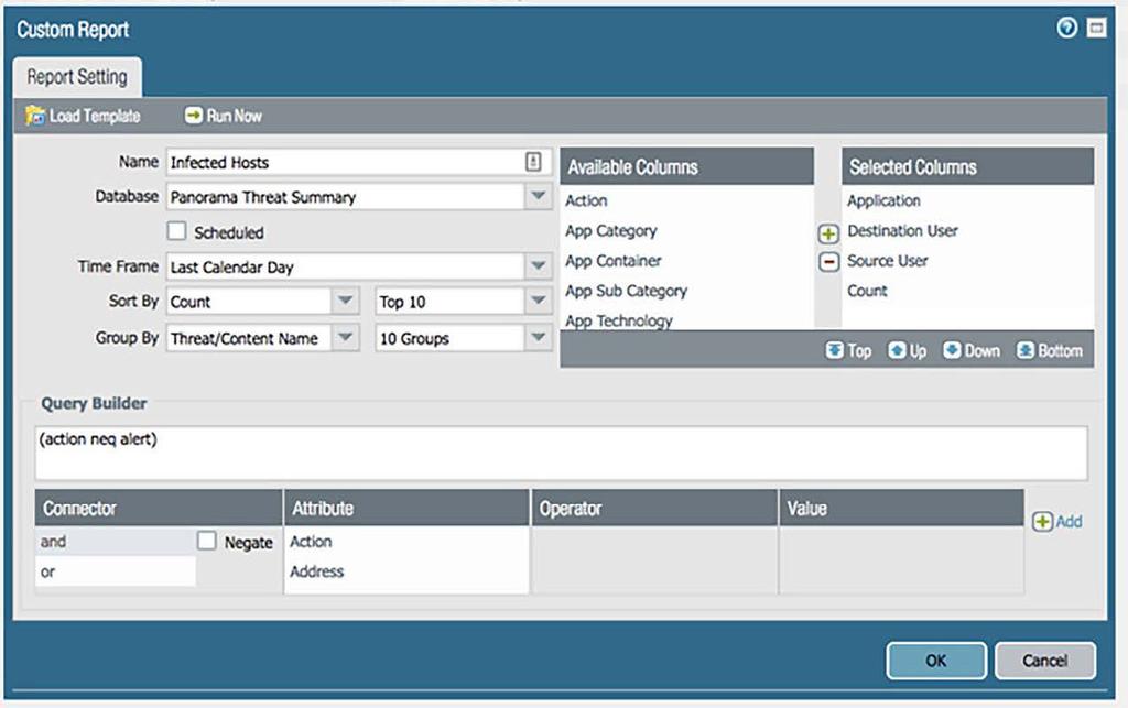 Figures 13 and 14 show how easy it is to develop a custom report or a user activity report. Reports can be saved in a report catalog run at a moment s notice.