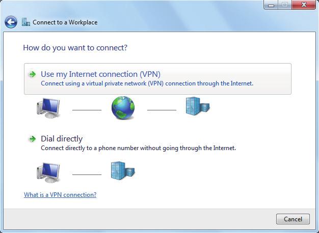 Enter the internet IP address of the router