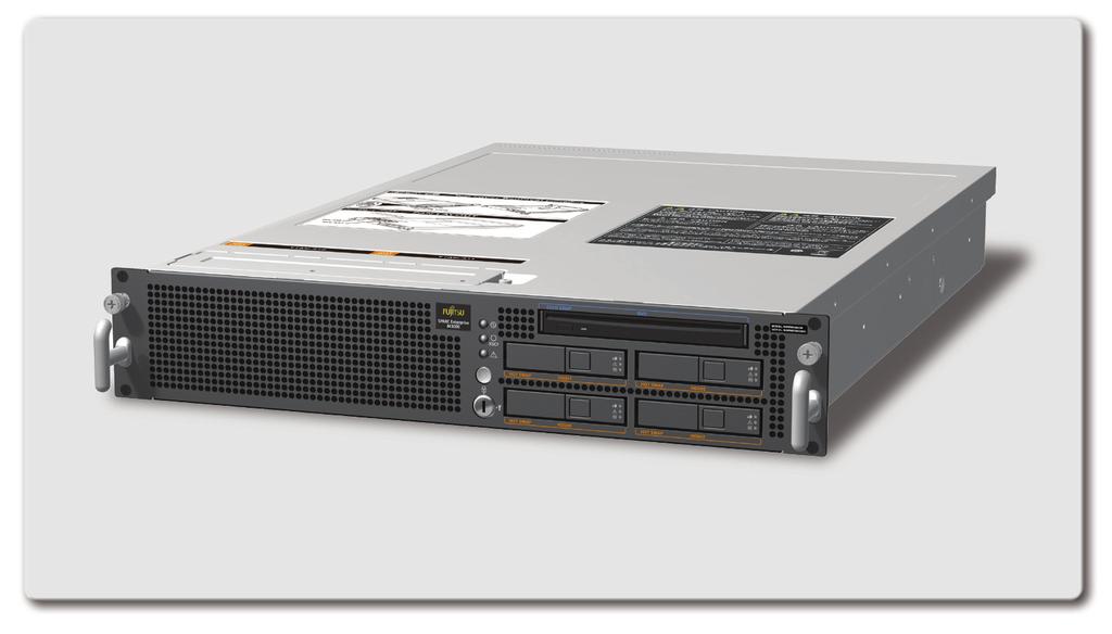 The server combines high performance, high quality, and ecological sustainability with a resilient system architecture, the advanced functions of the Solaris 10 OS, a compact form factor (2U in a