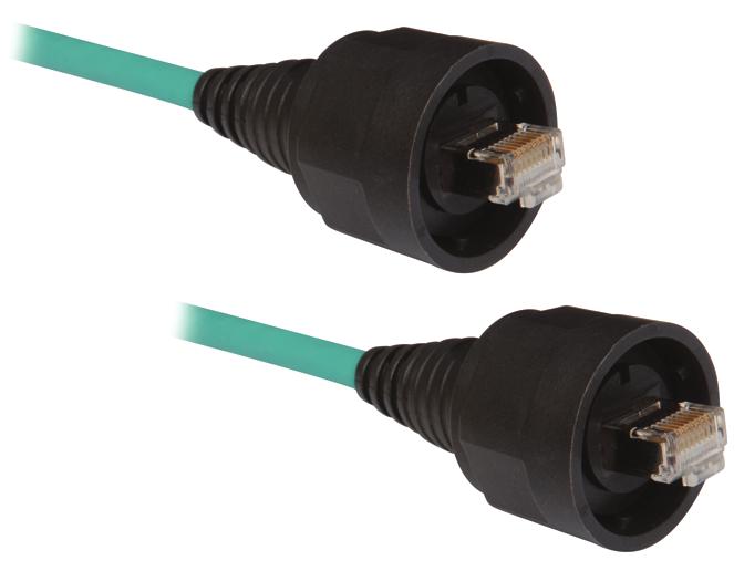 Patchcords & Field Attachables Thermoplastic RJ5 Connector, Variant Variant Connector Certifications UL Listed and cul Mechanical Contact Material Copper alloy Housing Material Polybutylene