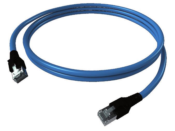 Patch Cable AWG23 RJ45, SolidCon Shielded Mainly intended for use in PoE applications (like Access Points).