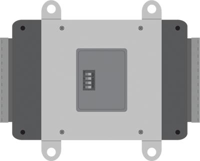 Rear Panel Description ID0 / ID1 - Dip switch to set an ID of Secure I/O Since max number of Secure I/O in an RS-485 loop is four,