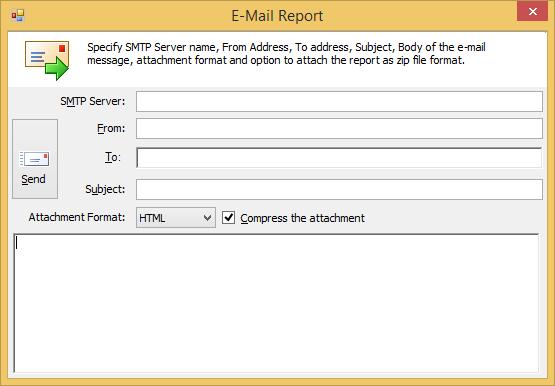 How to E-mail data? Vyapin Office 365 Management Suite provides the option to e-mail the reports generated using Built-in Reports.