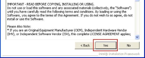 Step 7: Click NEXT and a license agreement appears (Figure 7-12).