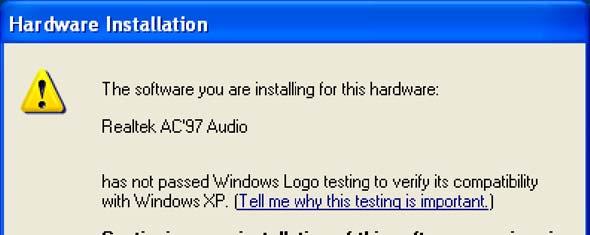 Figure 7-22: Audio Driver Software Configuration Step 7: At this stage