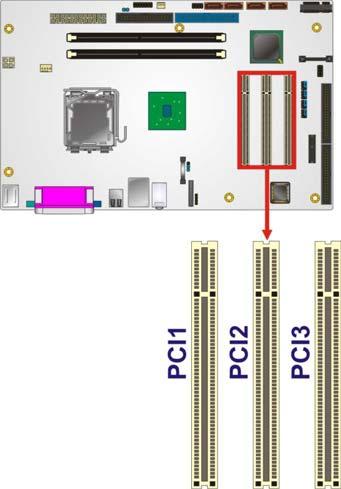 Location: See Figure 4-11 The PCI slot enables a PCI