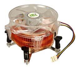 Figure 5-5: IEI Cooling Kit The cooling kit can be purchased separately. The cooling kits comprise of a CPU heat sink and a cooling fan.