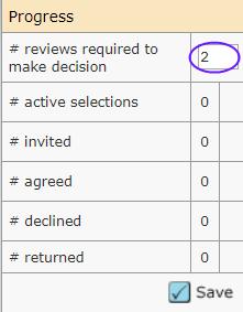 Clarivate Analytics ScholarOne Manuscripts Editor User Guide Page 18 About the Progress Indicator Throughout the process of assigning reviewers, the progress indicator shows you exactly what is