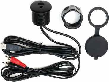 rear RCA line out NMEA 2000 certified Wired