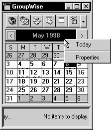 Using Date Navigator Use Date Navigator to select the month or day you want to view.