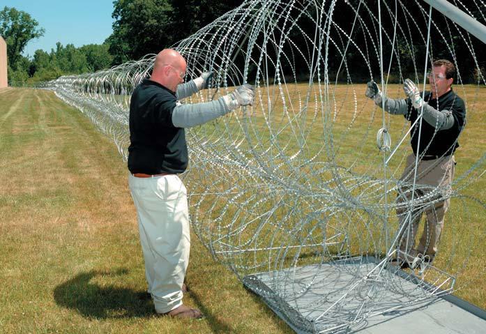 Perimeter Razor Wire