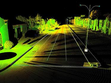 the 3D laser scanner and a proprietary system of software.