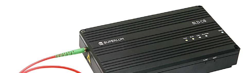 Superlum Broadband Light Sources SLD-CS-series Compact High Power