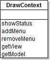 Interface / Callback Pattern Solution Definition of a callback interface DrawTool becomes independent of the concrete