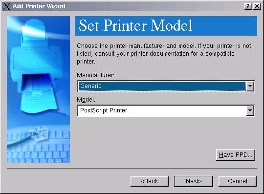 ) Accept the default selection of available printer ports on your computer. 8.