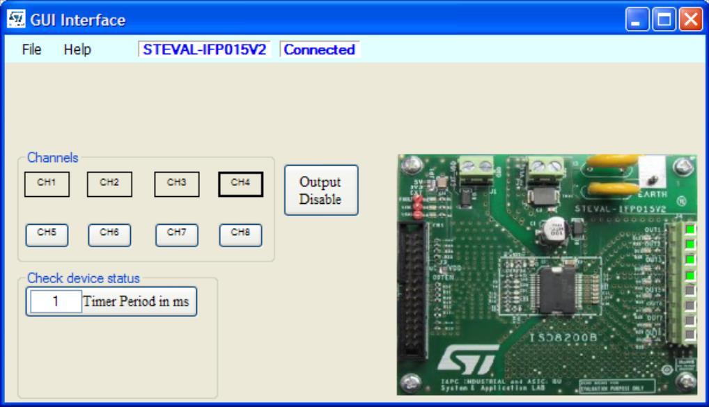 PC communication using the STEVAL-PCC009V2 connection and HSD GUI interface 3 PC communication using the STEVAL-PCC009V2 connection and HSD GUI interface The figures below