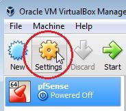 5. Let s review the Settings of the pfsense virtual instance to make some necessary