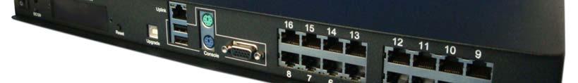 Chapter 4 KVM over IP Module (Optional) The CAT 5 KVM supports an optional KVM over IP Module.